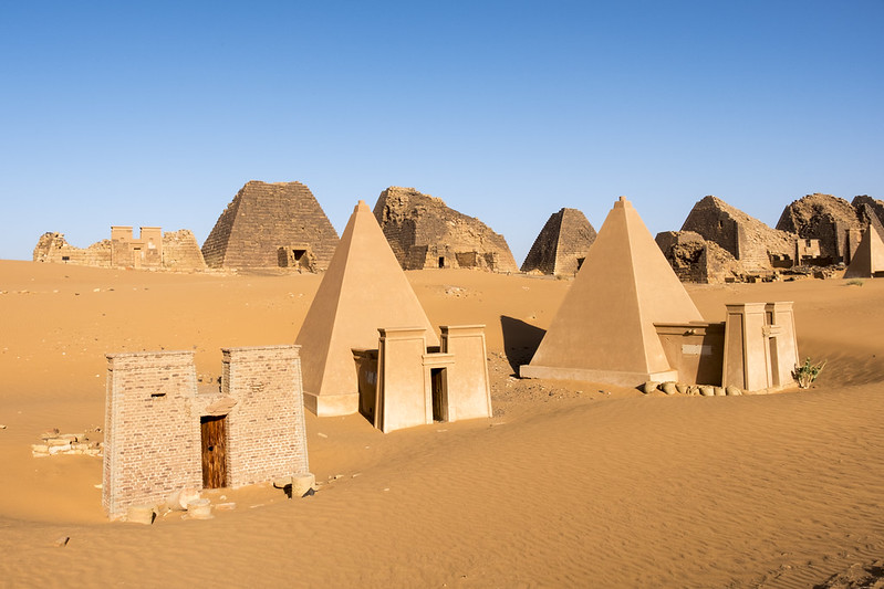 pirámides de Meroe