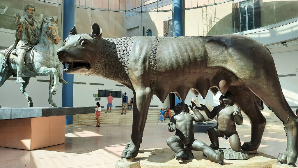 Imperio romano y la Loba capitolina