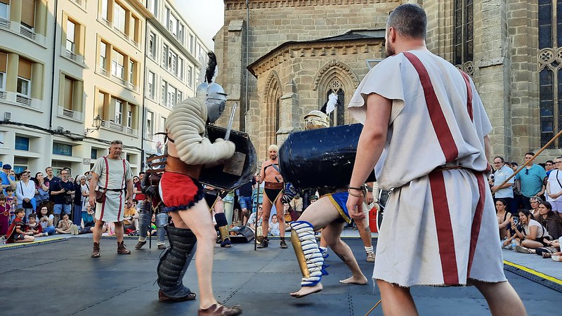 Festivales romanos. Arde Lucus