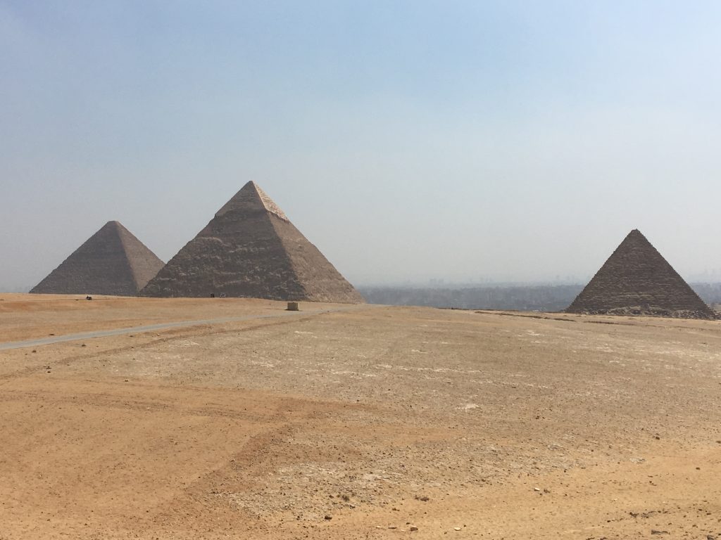 Antiguo Egipto. Pirámides de Giza