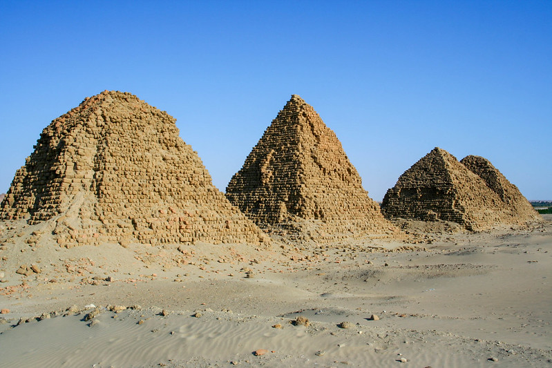 pirámides de Nuri, Sudán, reino de Kush