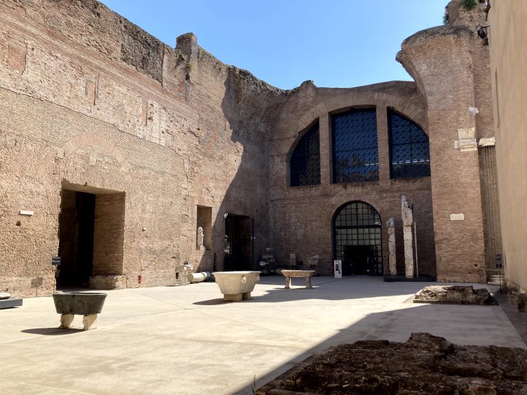 Termas de Diocleciano en Roma El imperio romano en las termas de Diocleciano en Roma