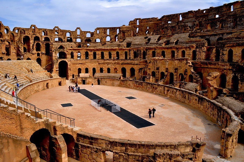 Teatro romano de El Djem, Túnez