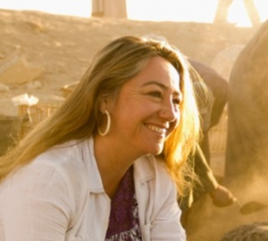 Myriam Seco y el templo de millones de años de Tutmosis III