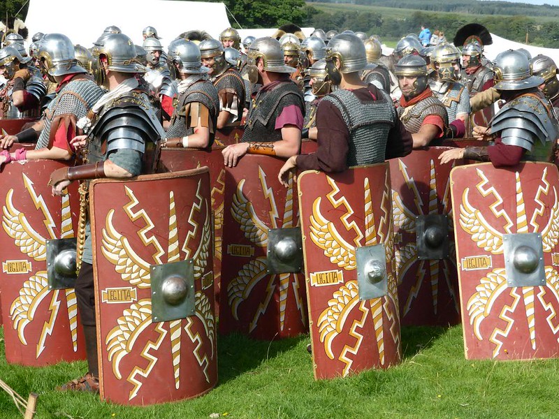 Recreación histórica romana