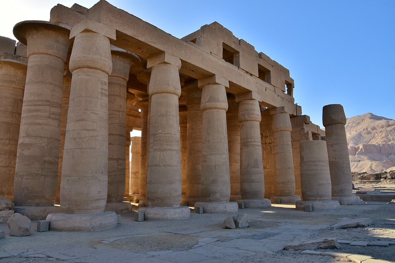 sala hipóstila del Ramesseum