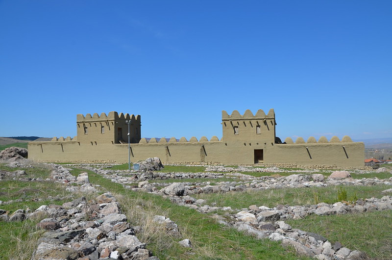 Reconstrucción de las murallas de Hattusa