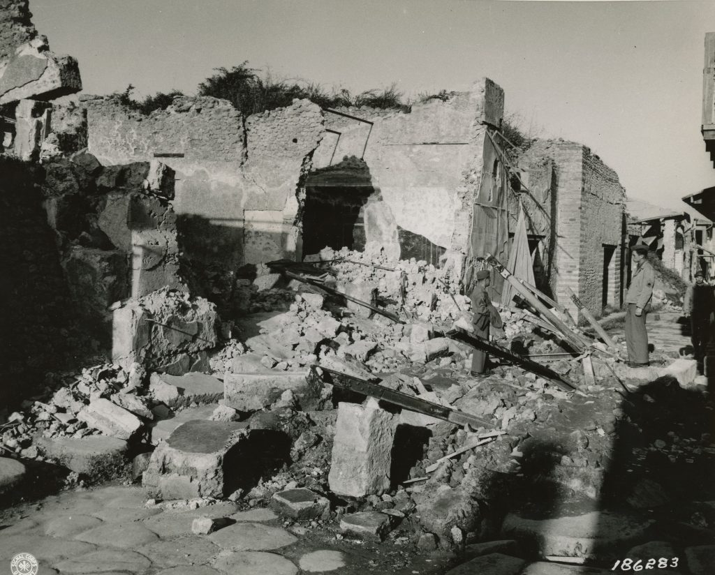 Bombardeo de Pompeya en 1943