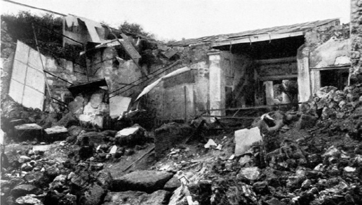 Schola Armaturarum o Casa de los Gladiadores — III.3.6. tras el bombardeo aliado de 1943