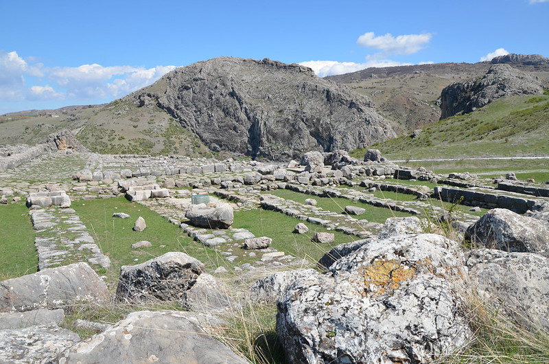 Área del Gran templo de Hattusa
