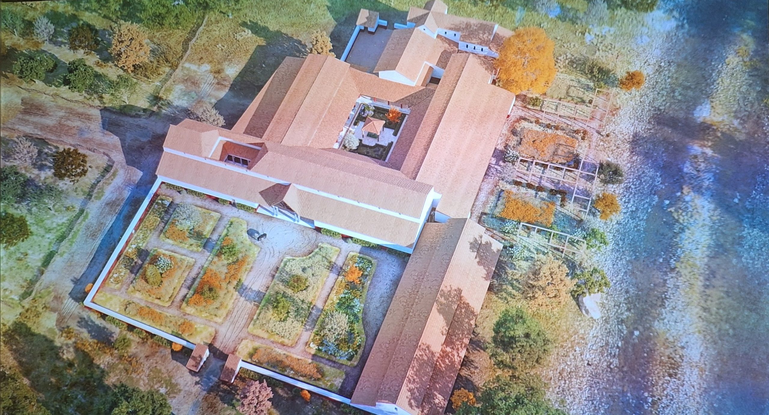 audiovisual de la villa romana de Lalonquette