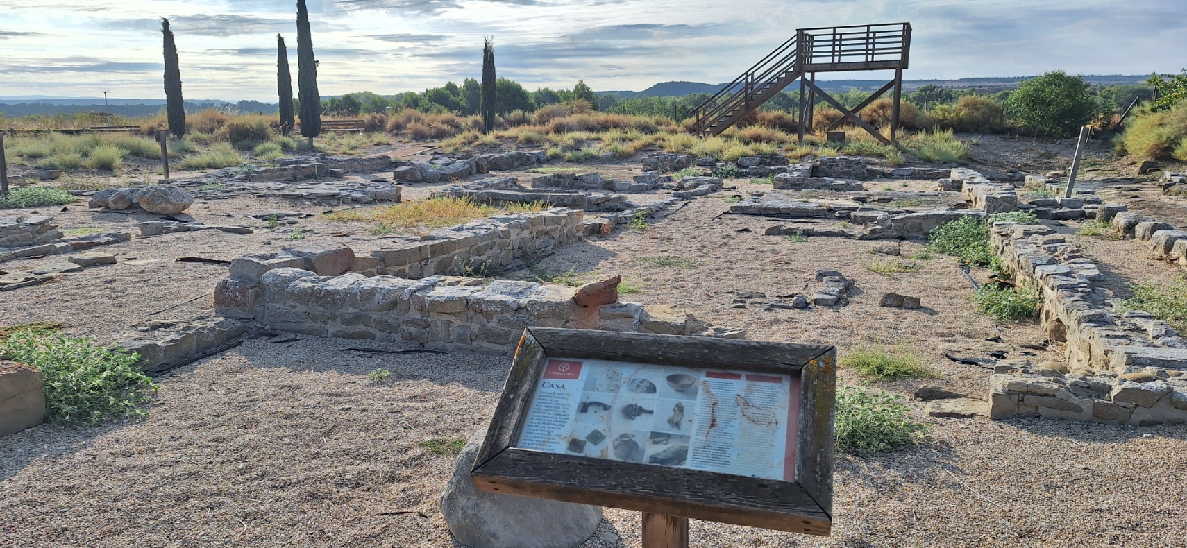 domus romana de Cara, Santacara