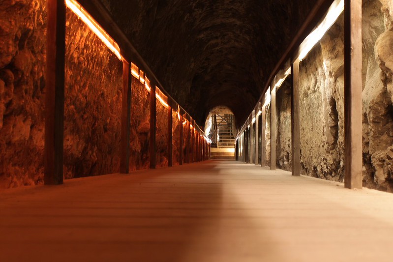 Túnel de Megiddo que lleva al manantial