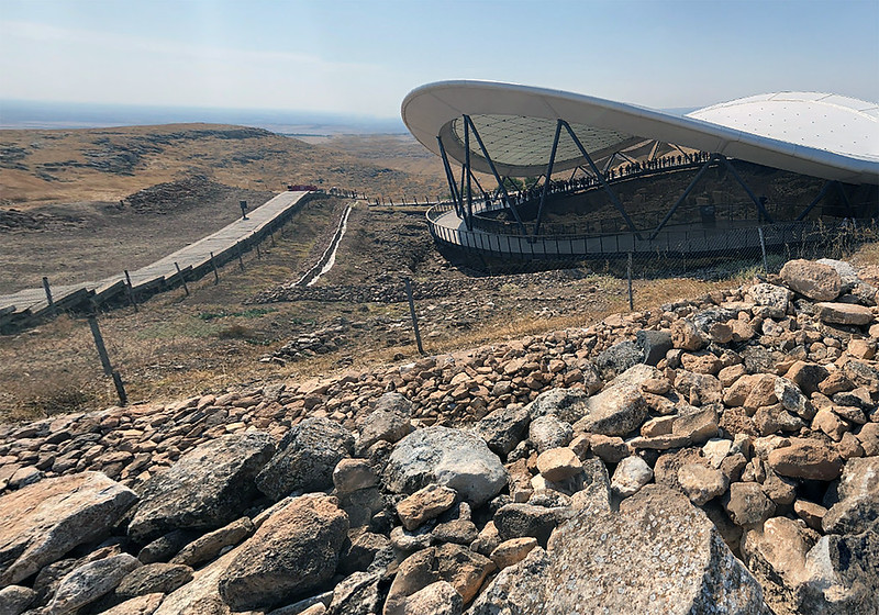 Cubierta protectora de Göbekli Tepe